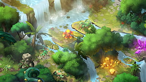 Eldrador Creatures Shadowfall -  Ultra  Adventure, video game, Eldrador Creatures Shadowfall wallpaper