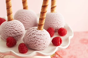 Raspberry, Gelato wallpaper