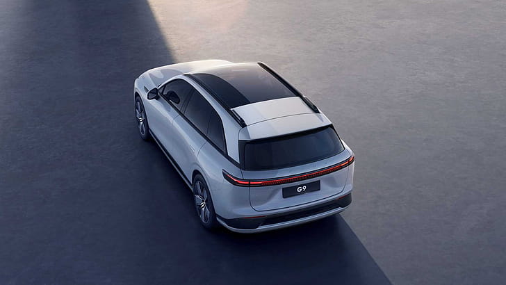 Top View, XPeng G9 SUV wallpaper
