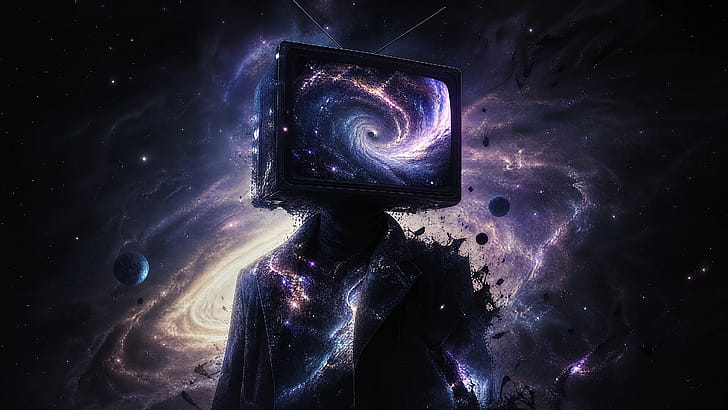 Galaxy, Space, Surreal wallpaper
