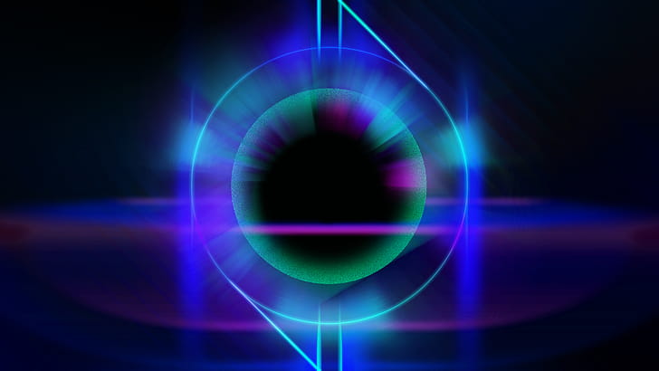 Circle Abstract, abstract, digital-art, deviantart wallpaper
