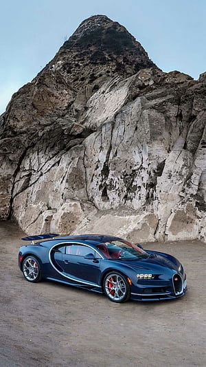 Bugatti Chiron, phone wallpaper