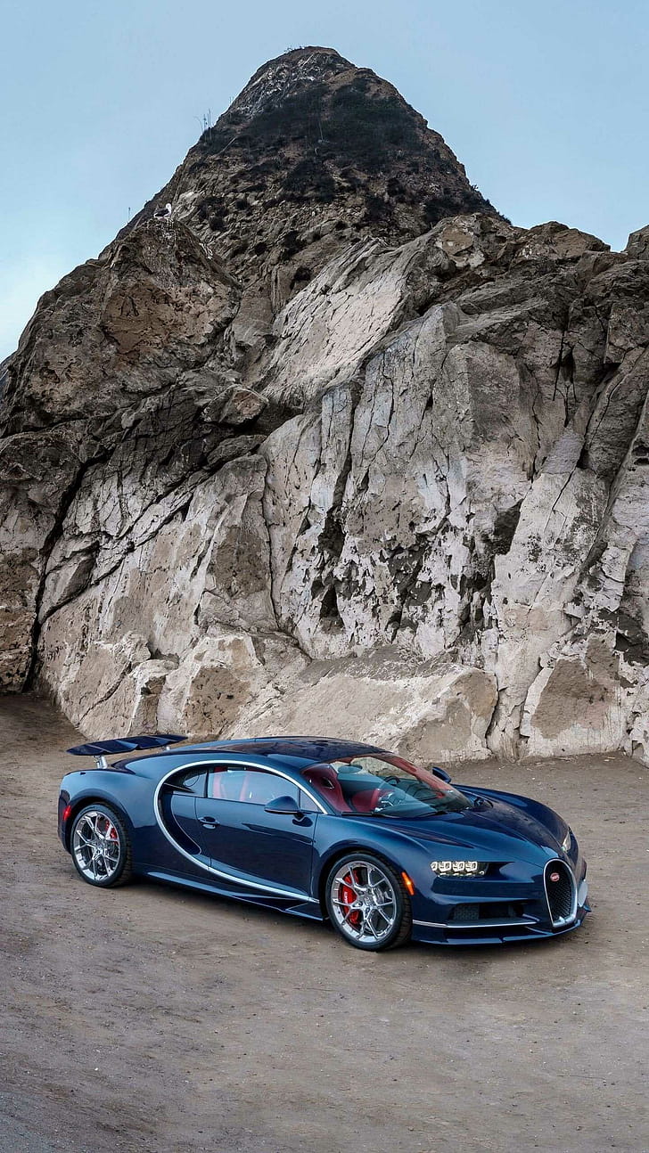 Bugatti Chiron, phone wallpaper