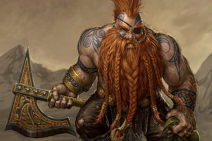 Dwarf, Slayer , Android compatible wallpaper