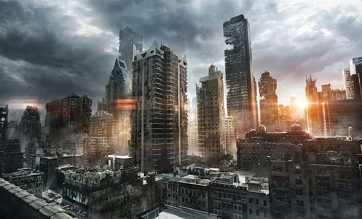 Apocalypse, , Post-apocalyptic, Devastated world wallpaper