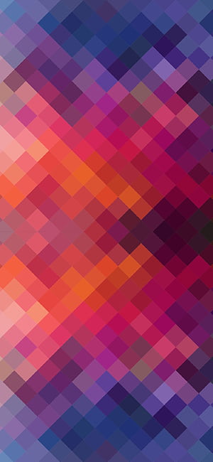 Geometric rectangle, Rainbow pattern, Art phone wallpaper