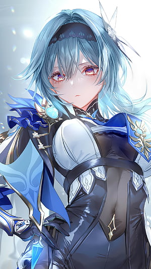 Genshin Impact, Eula, Phone, iPhone phone wallpaper