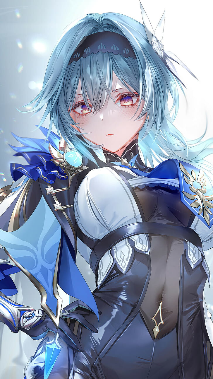 Genshin Impact, Eula, Phone, iPhone phone wallpaper