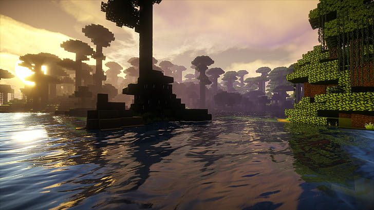 World, Minecraft wallpaper
