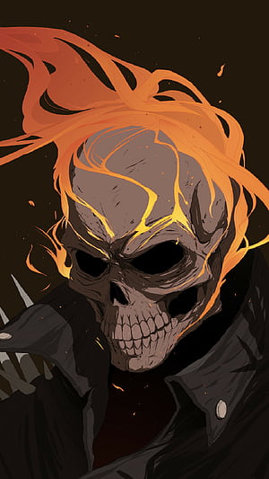 Comic, Ghost Rider phone wallpaper