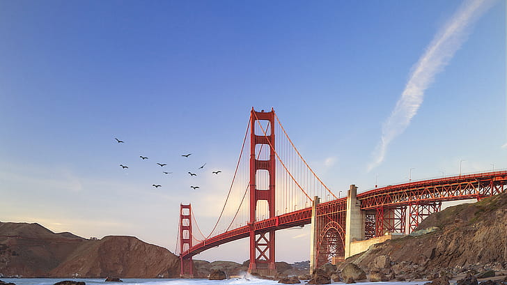 Baker Beach, world, graphy wallpaper