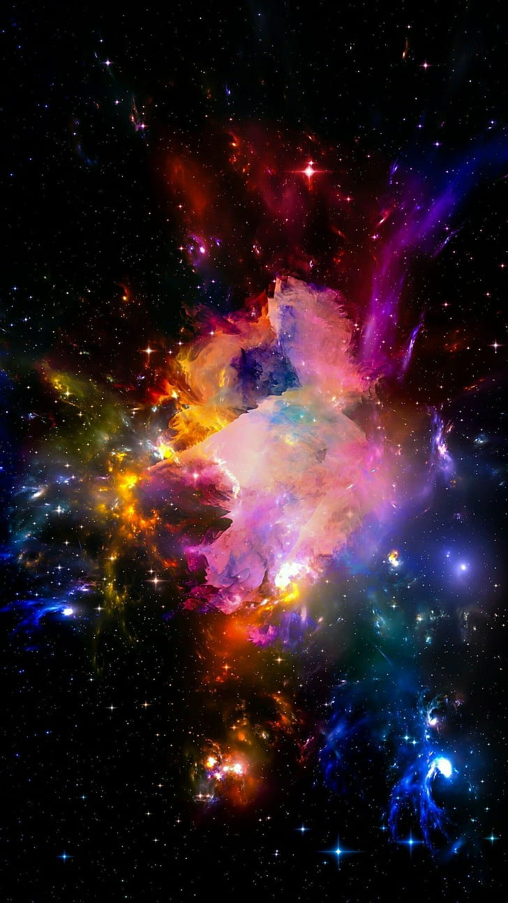 Hubble Space Telescope, Outer Space phone wallpaper