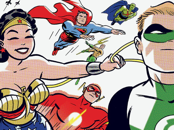 Comic, DC: The New Frontier wallpaper