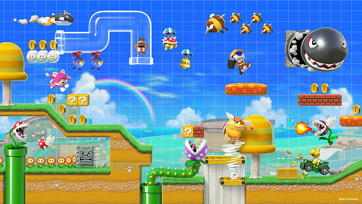 Super Mario Maker wallpaper