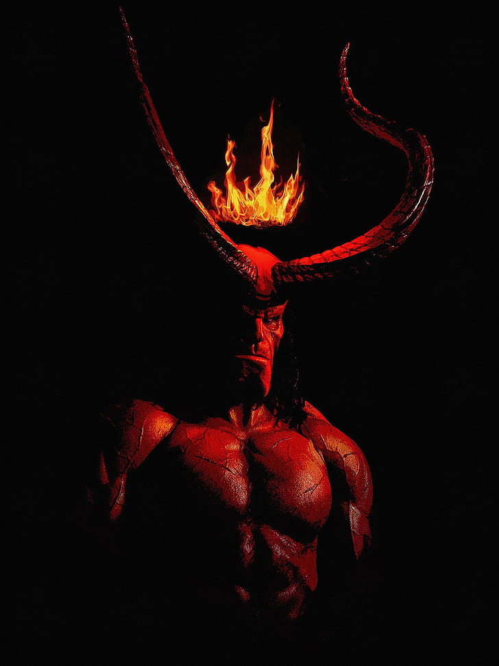 Hellboy 2019, PC , phone wallpaper