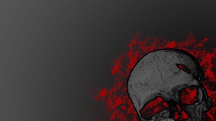 Dark, Skull wallpaper