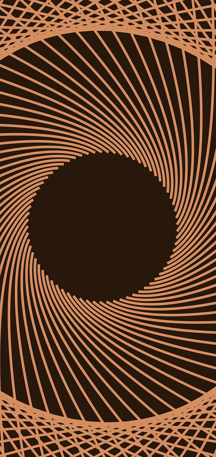 Abstract, brown phone wallpaper