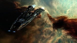 Spaceship, Sci-fi, wallpaper
