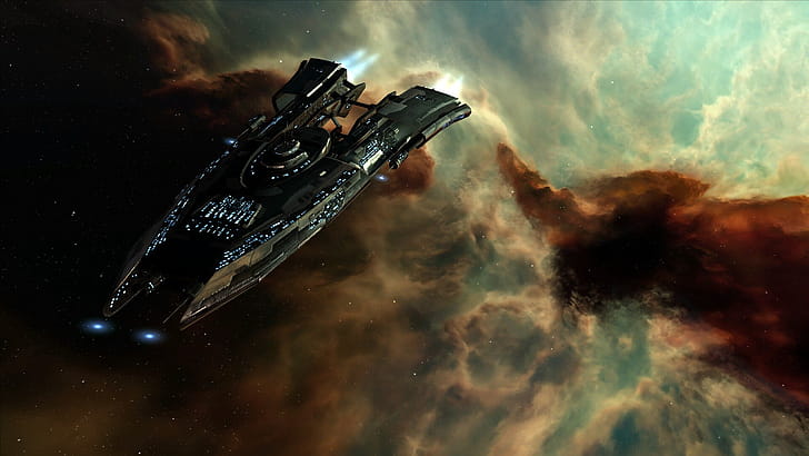 Spaceship, Sci-fi, wallpaper