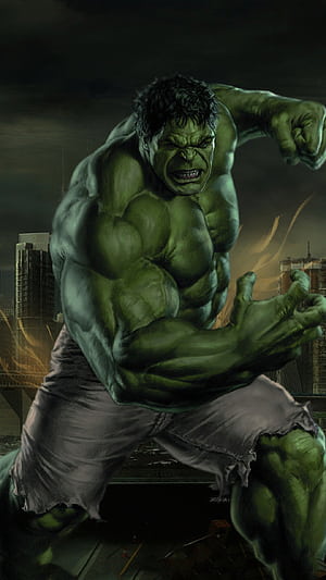 Comic, Hulk phone wallpaper