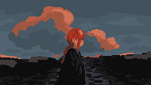 8 Bit Makima, makima, 8-bit, chainsaw-man, anime, artwork, art, digital-art, ai, artist, deviantart wallpaper