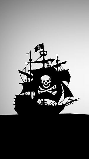 ship, pirate, technology, hacker phone wallpaper