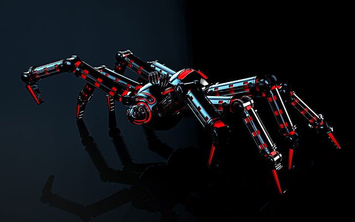 Spider, Robots wallpaper