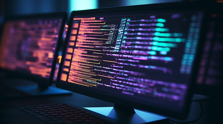 Coding Excellence -  Programmer, technology, code wallpaper