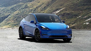 Long Range, Tesla Model Y wallpaper