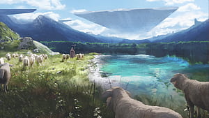 Sci Fi, landscape wallpaper