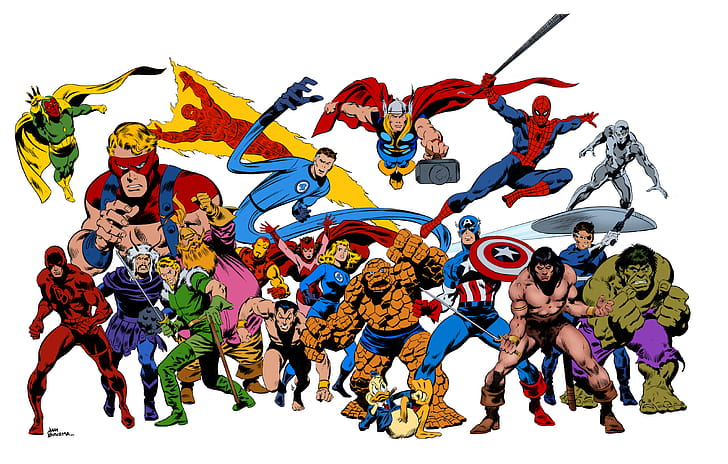 Epic Marvel Comics Heroes  Showcase, Comic, Marvel Comics wallpaper
