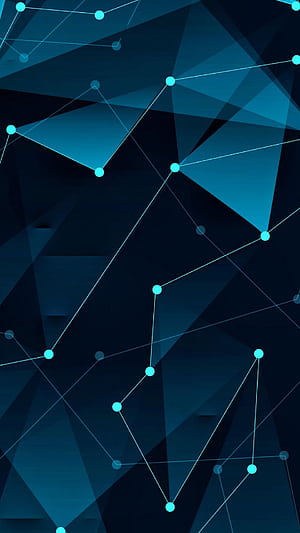 Geometric digital, Poly vector phone wallpaper