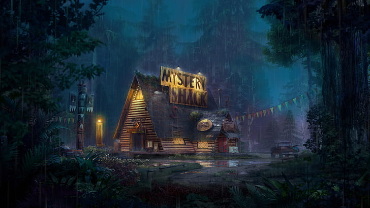 Gravity Falls, gravity-falls, cartoons wallpaper