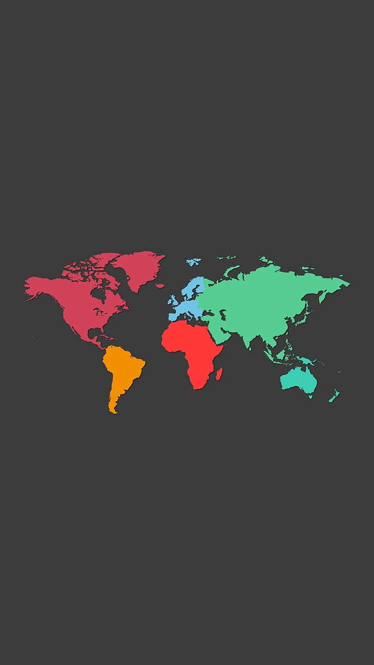 , Map , World , Android home screen phone wallpaper