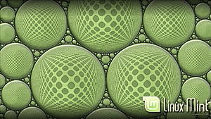 LinuxMint4, linux mint, fractal wallpaper