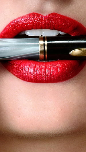 Lipstick, Lips phone wallpaper