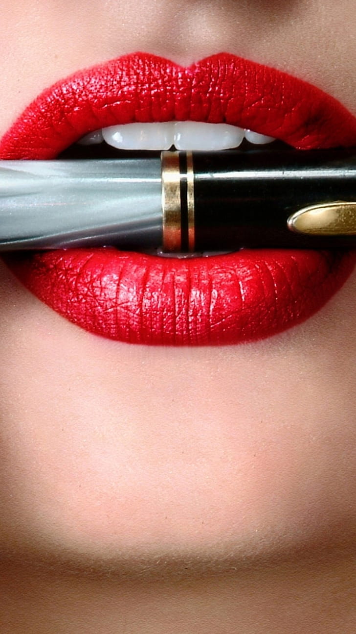Lipstick, Lips phone wallpaper