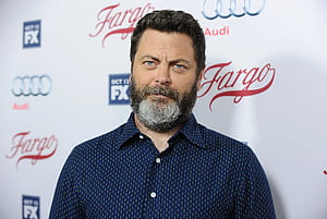 Nick Offerman, Holiday interview wallpaper