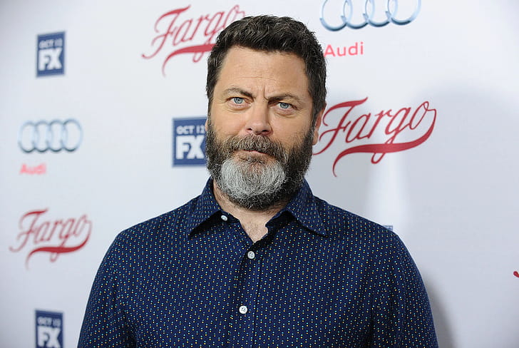 Nick Offerman, Holiday interview wallpaper