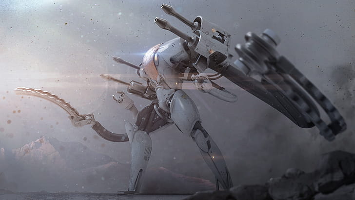 Sci Fi, robot wallpaper