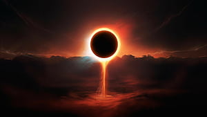 Eclipse, Sun wallpaper
