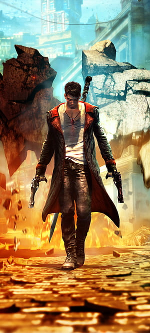 Video Game, Dmc: Devil May Cry, Dante (Devil May Cry), Devil May Cry phone wallpaper