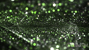 LinuxMint3, linux mint, fractal wallpaper