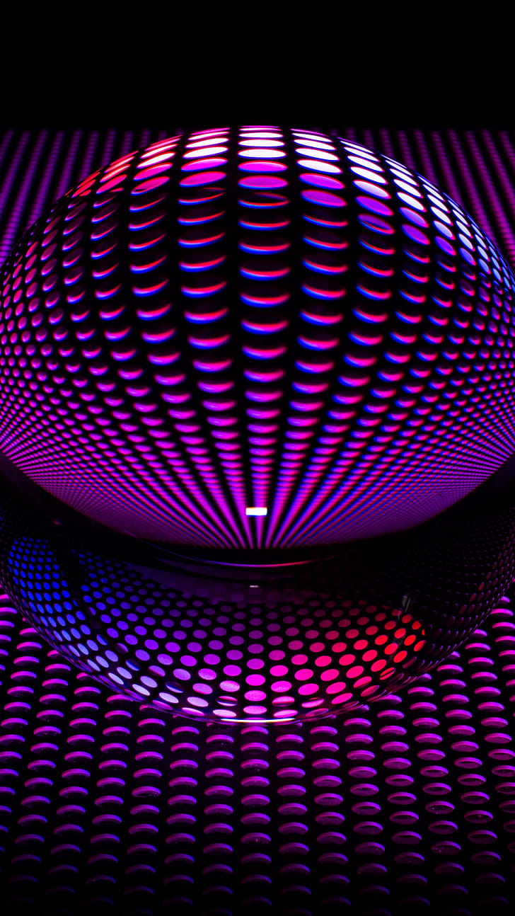 Sphere, Geometry phone wallpaper
