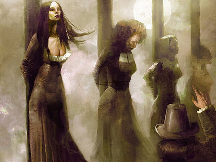 Witch, Dark wallpaper