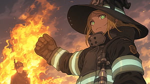 Iris from Fire Force -, Anime, Fire Force, Iris (Fire Force) wallpaper