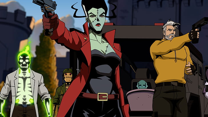 Creature Commandos : A Bold Animated Adventure, TV Show, creature commandos wallpaper