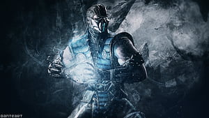 Sub-Zero, Mortal Kombat ,  background wallpaper