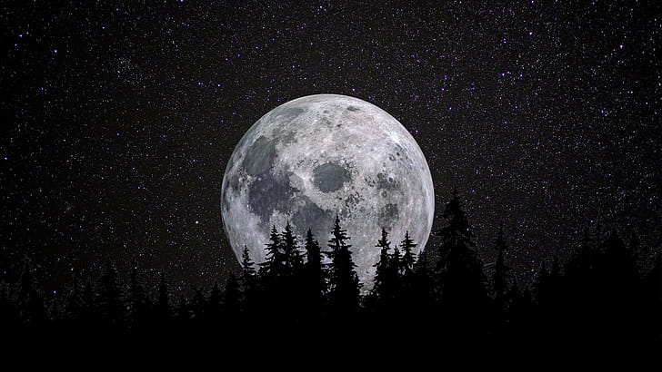 Supermoon, Moon wallpaper