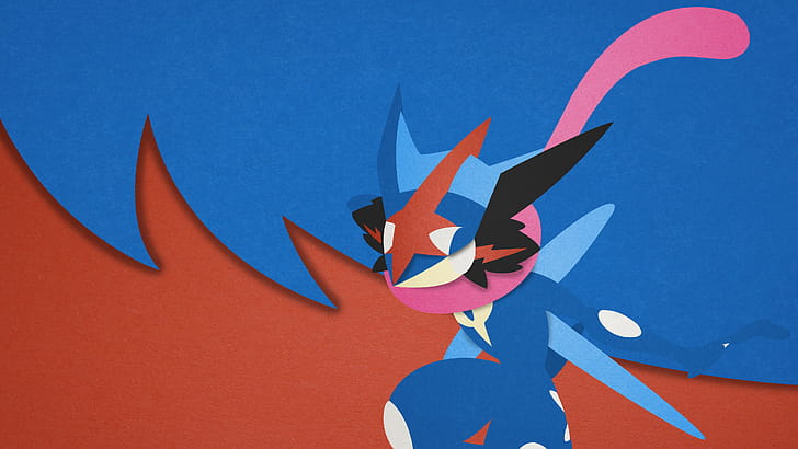 Ash Greninja , Background , Impressive visuals wallpaper